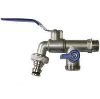 GRIFO JARDIN DOBLE TOMA 1/2-3/4