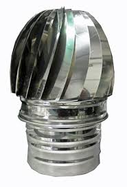 DEFLECTOR SOMBRERETE INOX.DE 150