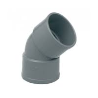 CODO PVC-S H-H 32-45º ENCOLAR