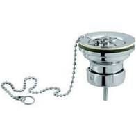 VALVULA DE LAVABO CROMO