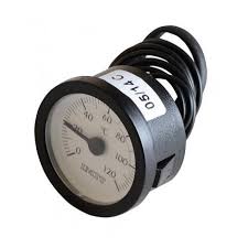 TERMOMETRO REDONDO 1 M 0-120 NEGRO