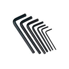 JUEGO 7 LLAVES ALLEN SERIE LARGAS 2'5-10 mm