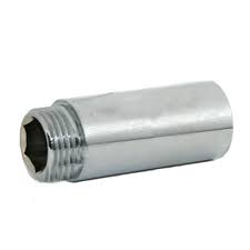 ALARGADERA LATON CROMADA 1/2 x 8 CM.