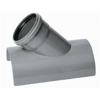 INJERTO TOMA 45º GRIS 200/125 