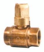 VALVULA BOLA BRONCE 645 F-F 1/2 CUAD.