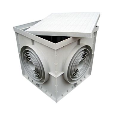 ARQUETA + TAPADERA CON ASA 55x55