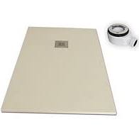 PLATO DUCHA RESINA 140x80 CREMA