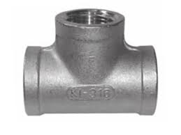 TE INOX. H 90º DT 1/2